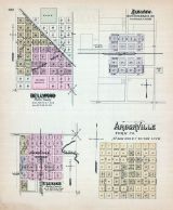 Bellwood, Ulysses, Risings, Arborville, Nebraska State Atlas 1885